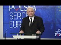 Jarosław Kaczyński - Oświadczenie Prezesa PiS