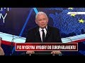 WIECZÓR WYBORCZY. Pierwsze wypowiedzi polityków: Jarosław Kaczyński,  Agnieszka Ścigaj!